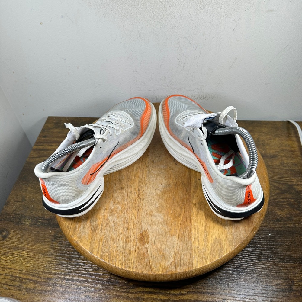 Hoka One One Cielo X1 2.0 Women's Shoes Orange White Size 6.5 1162053 PLV - Picture 4 of 8